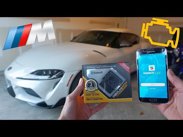 HACKING Into My Toyota Supra Using the Bimmer Code App!! *It's A