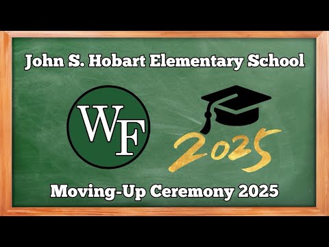 John S. Hobart Elementary School Fifth Grade Moving-Up Ceremony - June 2025