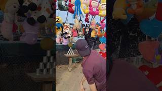 Title Can I Knock Down The Glass From 20 Meters? 😱🏐 | Challenge For Gift 🎁 #Shorts