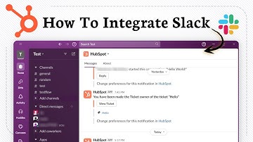 How To Integrate Slack With HubSpot (Workflow Connection)