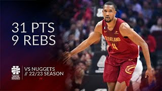 Evan Mobley 31 pts 9 rebs vs Nuggets 22/23 season