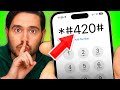 Secret codes that unlock hidden phone features