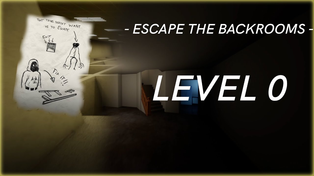 Escape The Backrooms Level 0 Map : r/backrooms