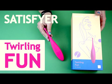 SATISFYER: Twirling Fun - вибратор для клитора и эрогенных зон