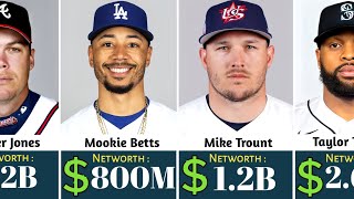 Richest American Baseball Players & Their Networth 🤑