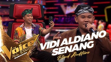 Vidi Aldiano Senang Oleh - Oleh Dari Izat | Blind Auditions | The Voice All Stars Indonesia