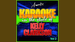 Some Kind Of Miracle in The Style Of Kelly Clarkson karaoke Version