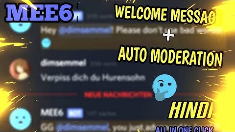 MEE6 BOT FULL SETUP || HOW TO USE MEE6 BOT