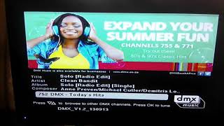 DMX channels with your DSTV