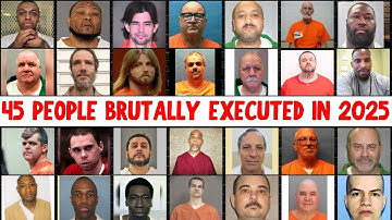 The Most Brutal Death Row EXECUTIONS of 2025:Final Words & Last Meals