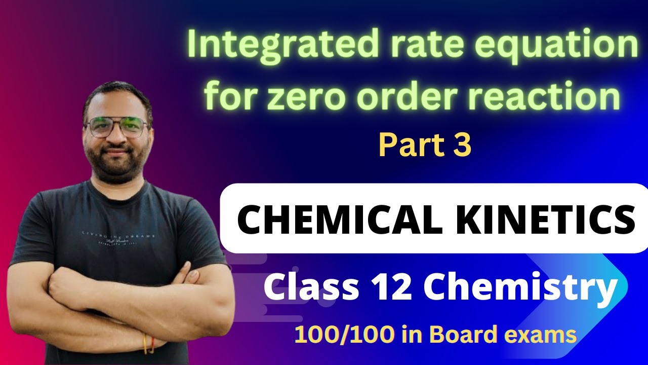 Chemical Kinetics Class 12 | integrated rate law for zero order ...