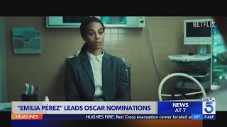 "Emilia Pérez" leads the 2025 Oscar Nominations