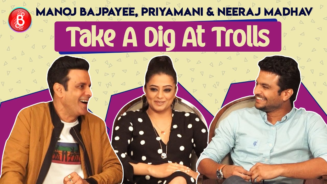 Manoj Bajpayee, Priyamani, Neeraj Madhav Take A Dig At Trolls | The Family Man | Amazon Prime