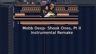 Mobb Deep- Shook Ones, Pt. II Instrumntal Remake