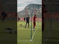 Entraînement intensif avant le match contre Lens 💪 #asmonaco #ligue1 #training