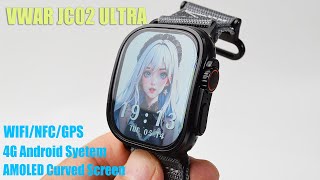 VWAR JC02 Ultra Black Color review- 4G Android System GPS/NFC/WIFI AMOLED Curved Screen