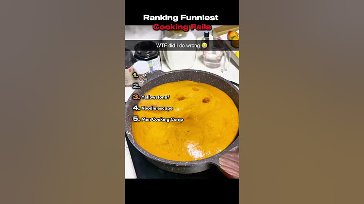 Ranking Funniest Cooking Fails