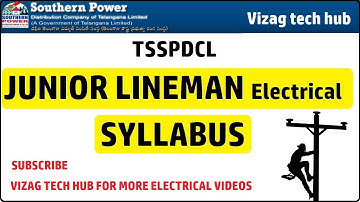 Telangana State Junior lineman Electrical syllabus || JLM-2019 Exam pattern ||