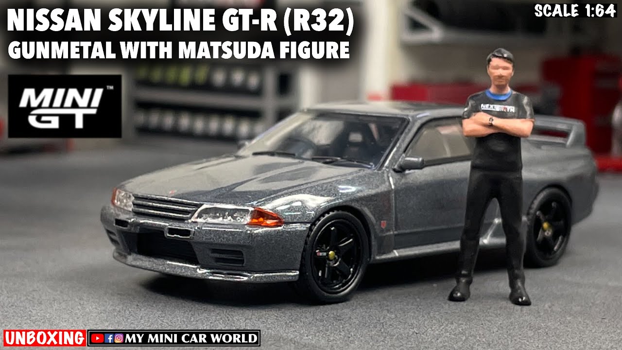 MY MINI CAR WORLD』UNBOXING MINI GT 1/64 NISSAN SKYLINE GT-R (R32