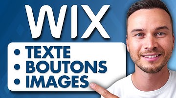 Comment Personnaliser le Texte, les Boutons et les Images sur Wix