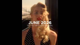 Coming to the Criterion Channel in June!