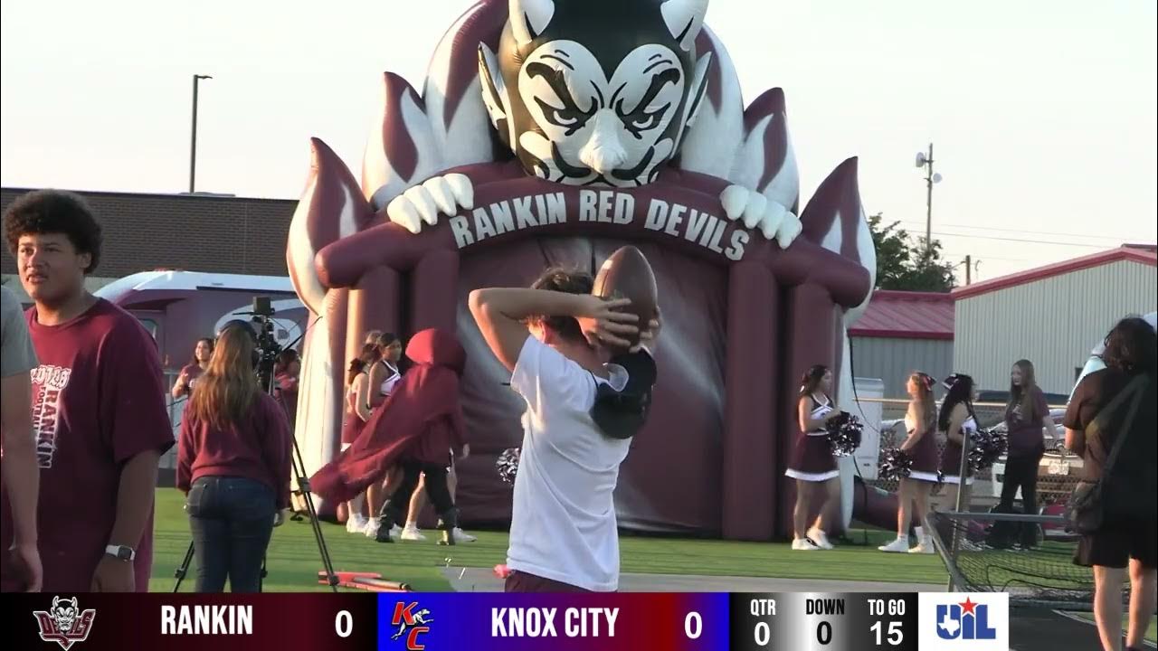 Red Devil Football vs Knox City Hermleigh YouTube