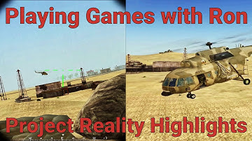 Project Reality Gameplay | Battlefield Gaming Highlights | Playing Games with Ron