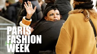 RICK OWENS Show l Street Style infront of His Home l Paris Fashion Week Fall-Winter 2024