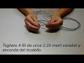 Tutorial COLLANA CERAMIMCA E CORDINO