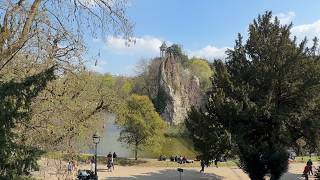 Paris Walk: Parc des Buttes-Chaumont to Espace Niemeyer | Early Spring | March 2026 (4K POV)