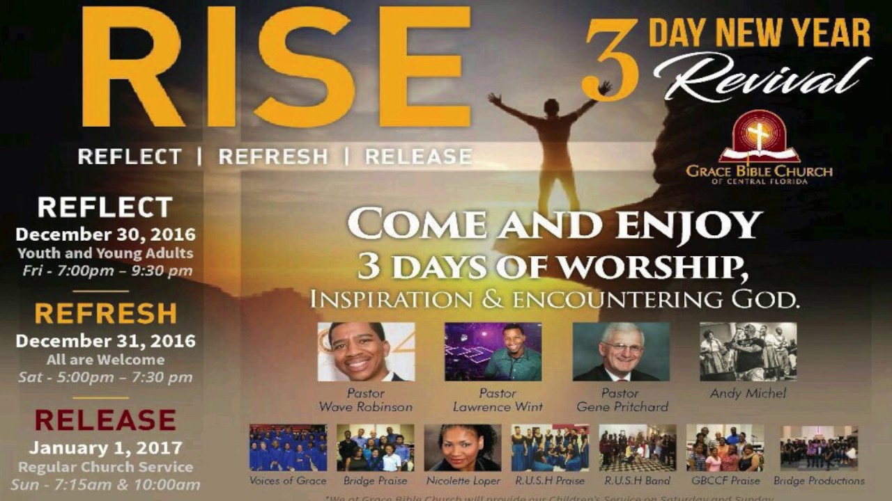 Rise 2016 New Year's Revival Promo 2 - 2016 - Grace Bible Church - YouTube
