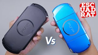 PSP Street Vs PSP Slim 3000 Indonesia, Duel PlayStation Portable PSP Street E1000 vs PSP Slim 3000