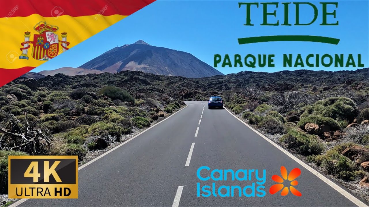 DRIVING in TEIDE NATIONAL PARK, Tenerife, CANARY ISLANDS, SPAIN I 4K 60fps YouTube