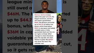 Deshaun Watson's $230M Contract Pays Him $1.3M This Year. Here's Where The Rest Went