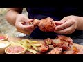 DOĞADA EN LEZZETLİ ÇITIR TAVUK YAPIMI | The Best Fried Chicken Recipe | How to Make Fried Chicken