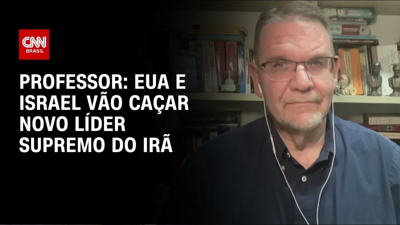 EUA e Israel vão caçar novo líder supremo do Irã, afirma professor | BOLETIM CNN