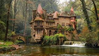 Celtic Music in the Enchanted Forest 🌳 Castle Views and Peaceful Celtic Vibes