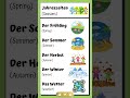 Learn German Seasons And Weather Vocabulary Beginner German рџ рџ Є Germanforbeginners Languages Learn German Seasons And Weather Vocabulary Beginner German рџ рџ Є Germanforbeginners Languages