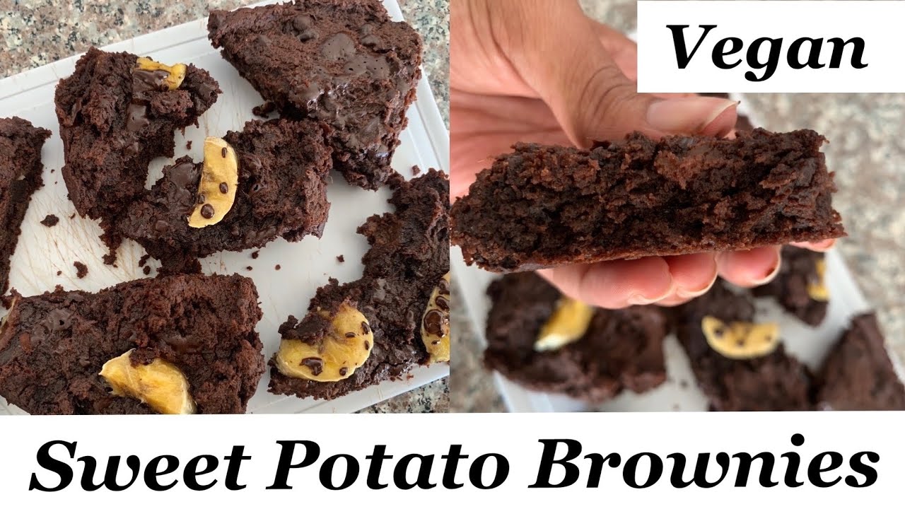 Sweet Potato Chocolate Brownies Vegan Brownies South African Vegan