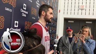 Kevin Love on Game 1 loss: 'Sometimes you need to get hit in the mouth' | NBA on ESPN