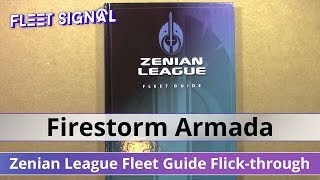Firestorm Armada Zenian League Fleet Guide Flick-through