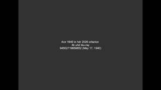 [FICTIONAL] Opening logos - 94502719859652 (1940 vs. 1977; in HDR)