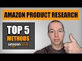 Product Research Tutorial 2020 | How to Find Products to sell on Amazon FBA | TOP 5 METHODS!