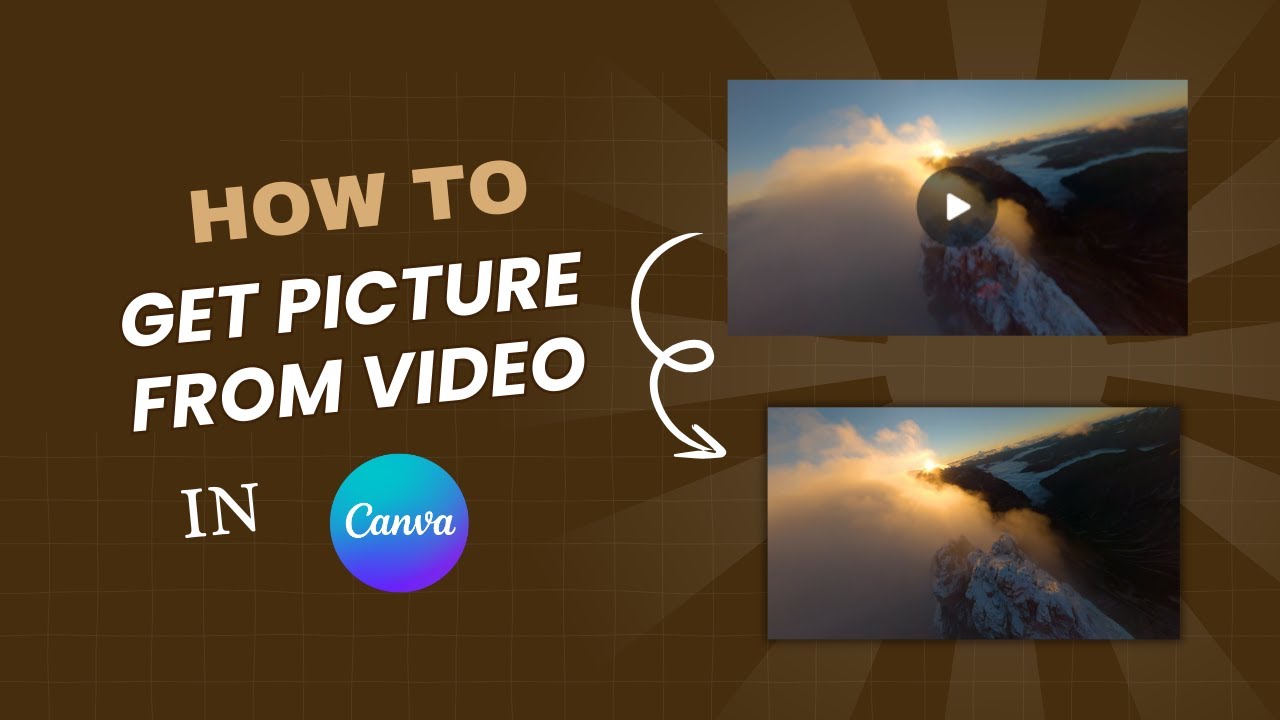 How to Get Picture from Video in Canva | Extract Images from Scenes ...