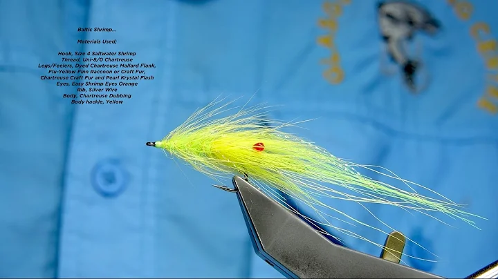 Tying a Baltic Shrimp Seatrout Fly with Davie McPh...