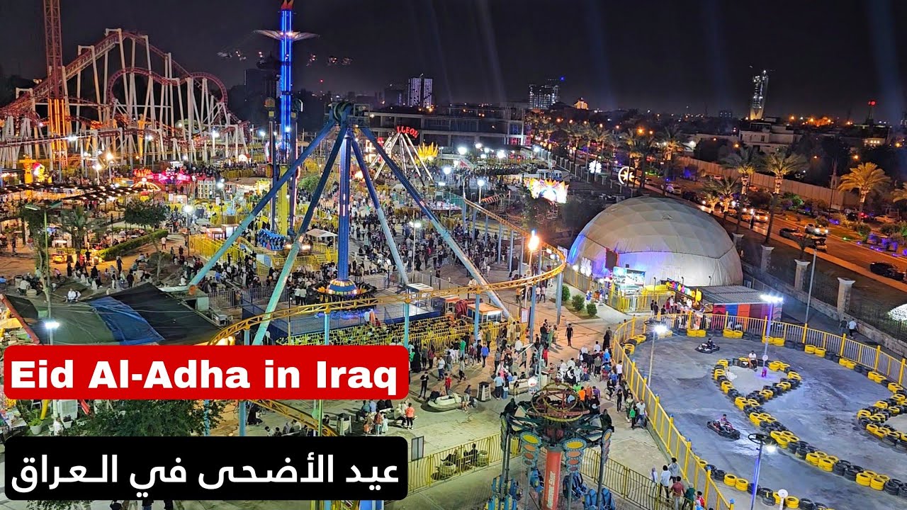 Baghdad, Al-Zawraa park, Sunset Walk | Eid Al-Adha in Iraq