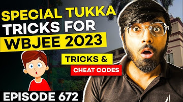 WBJEE 2023: Special Tukka Tricks🔥| Tricks & Cheat Codes #672 #wbjee2023 #tukkatricks #wbjee