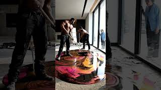 Artful Transitions: A Fusion of Artistic Design and Kinetic Energy"