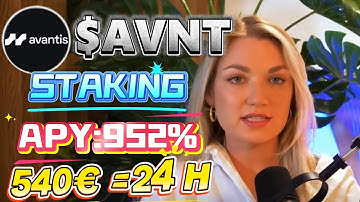 Bullenmarkt Strategie: AVNT coin Staking & Farming Avantis