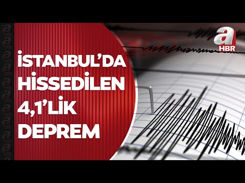 Marmara Denizi'nde 4,1'lik deprem! AFAD detayları açıkladı! İstanbul ve çevre illerden hissedildi